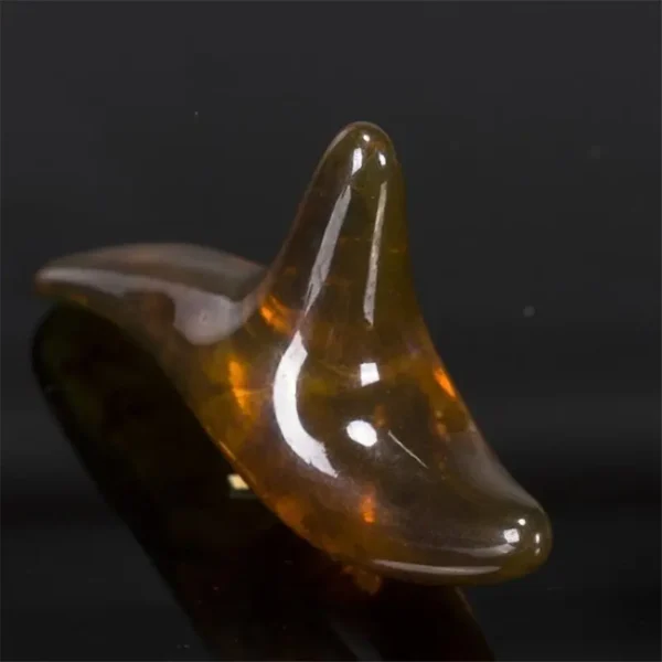 a3555087bb8b4cdcb7cf7ab10f89affe-goods Amber Resin Beeswax Triangle Foot Massager