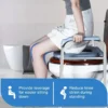 Adjustable Height Lifting Toilet Seat
